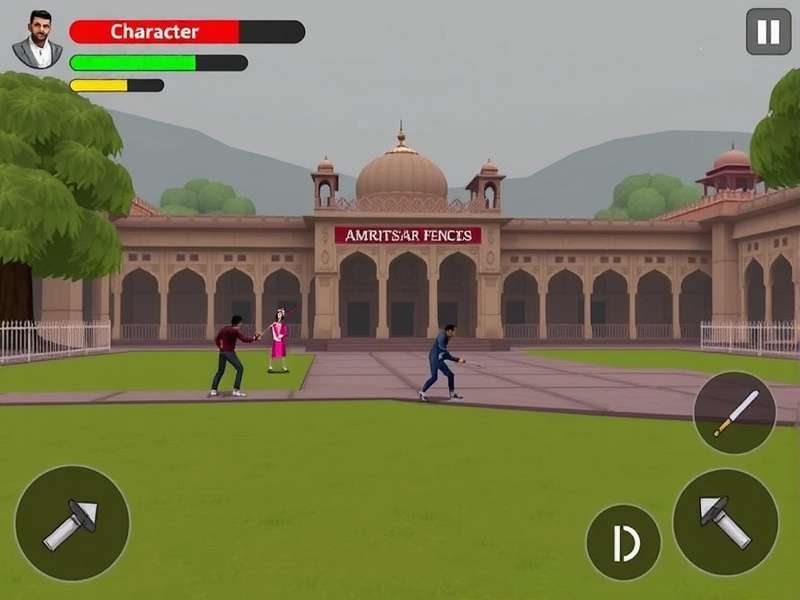 Amritsar Fencing Fencers Game Screenshot
