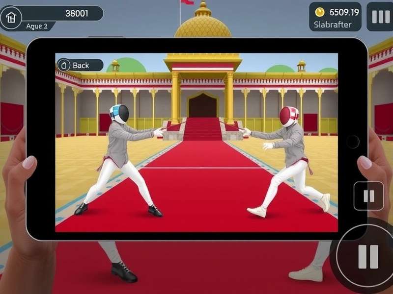 Amritsar Fencing Fencers Tournament Scene
